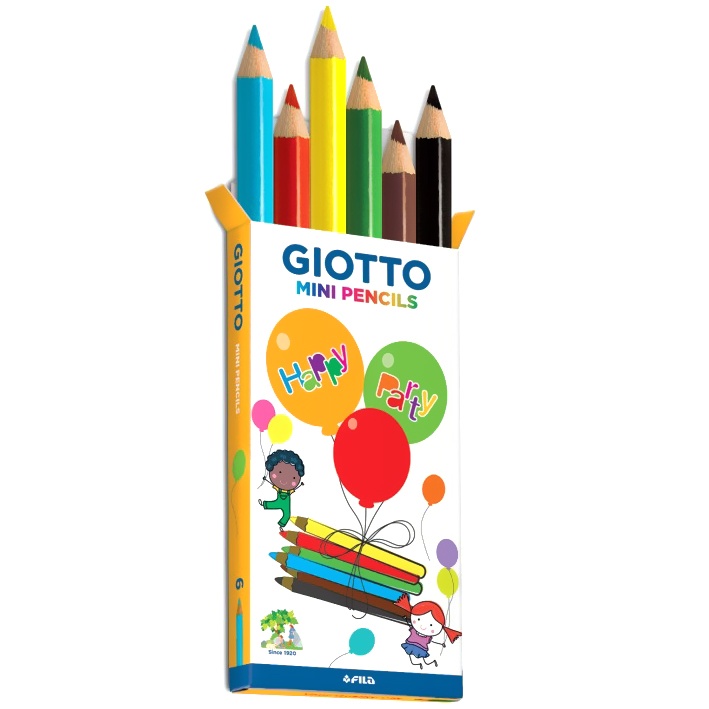 Mini-värikynät Juhlasetti x 10 (3 v +) ryhmässä Kids / Lasten askartelu ja värit / Ongintasetit @ Pen Store (101589)