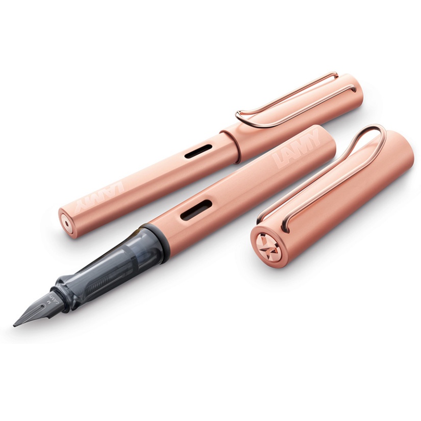 Lx Rosegold Fountain pen ryhmässä Kynät / Fine Writing / Täytekynät @ Pen Store (101993_r)