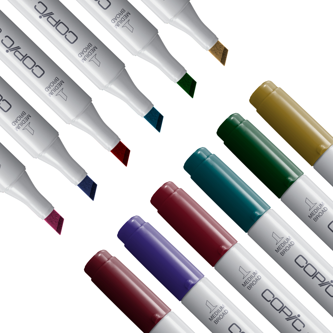 Ciao 6 kpl Jewel tones
