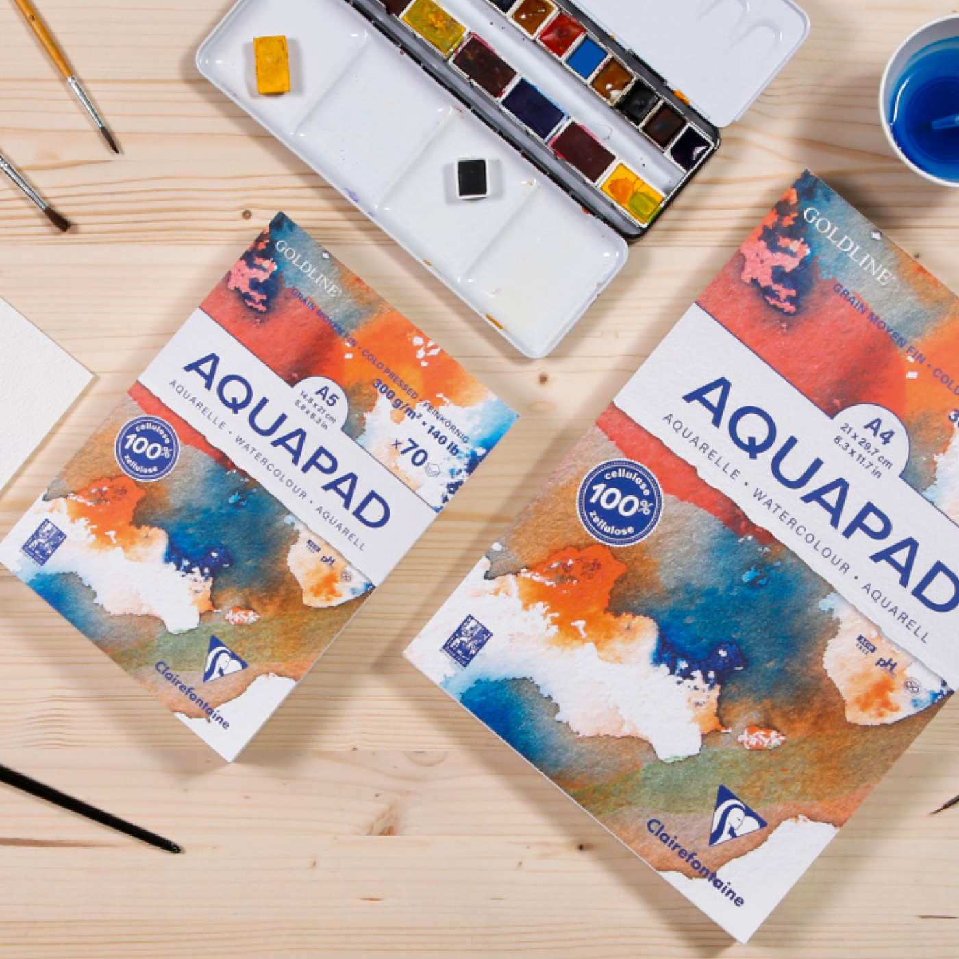 Aquapad akvarellilehtiö 300g A3