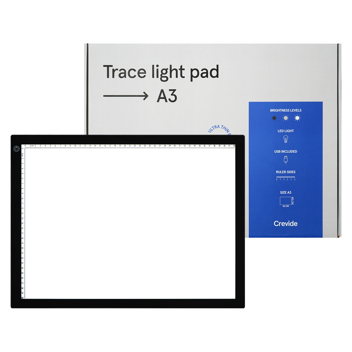 Valopöytä Trace Light Pad A3 ryhmässä Taiteilijatarvikkeet / Muut taidetarvikkeet / Valopöydät @ Pen Store (129271)