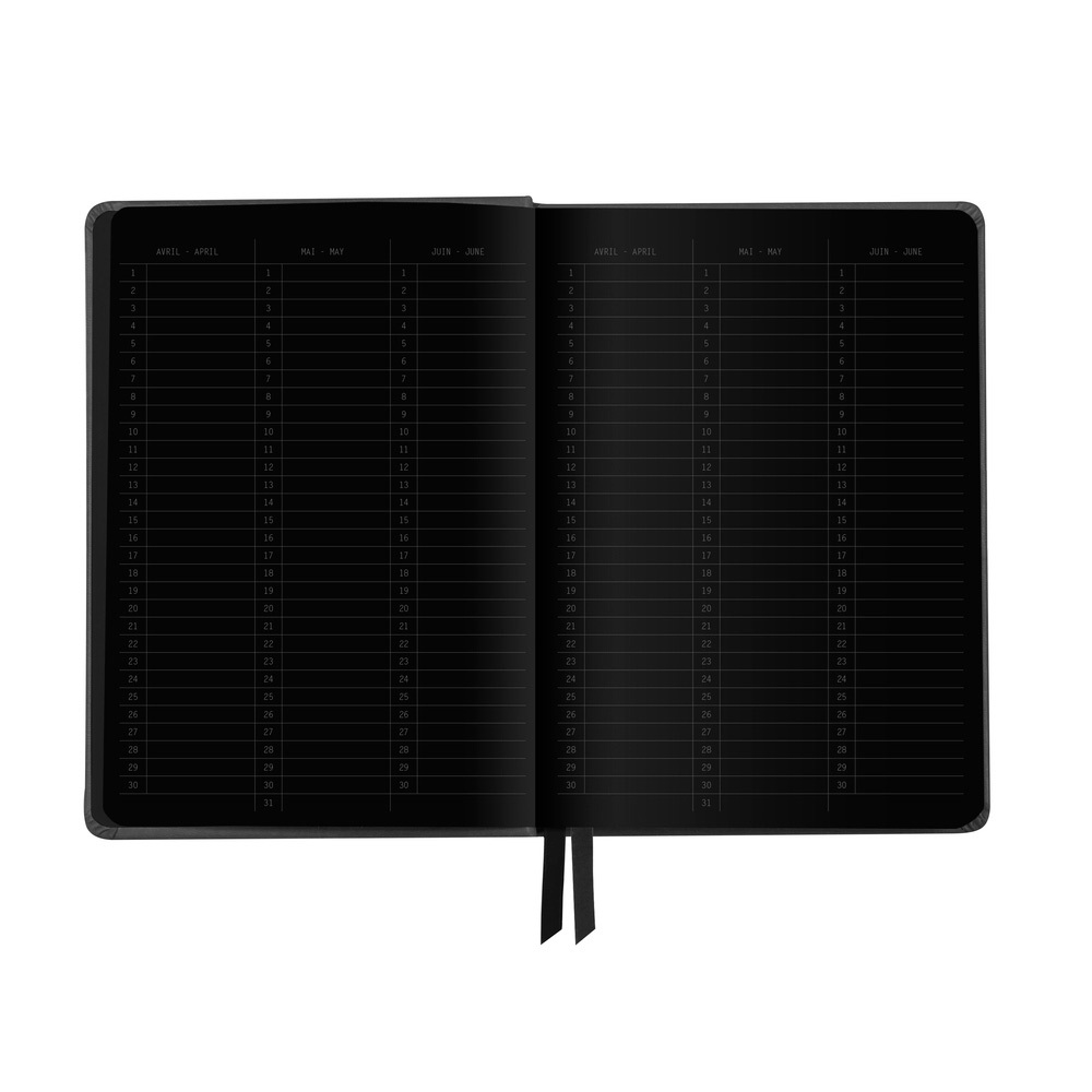 GoalBook Creation A5 Black (Musta paperi) ryhmässä Paperit ja Lehtiöt / Kirjoitus ja muistiinpanot / Muistikirjat @ Pen Store (129308)