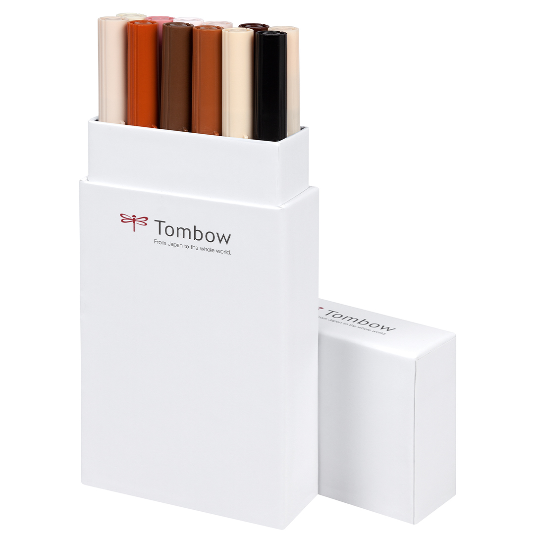 ABT Dual Brush pen 12-setti Portrait