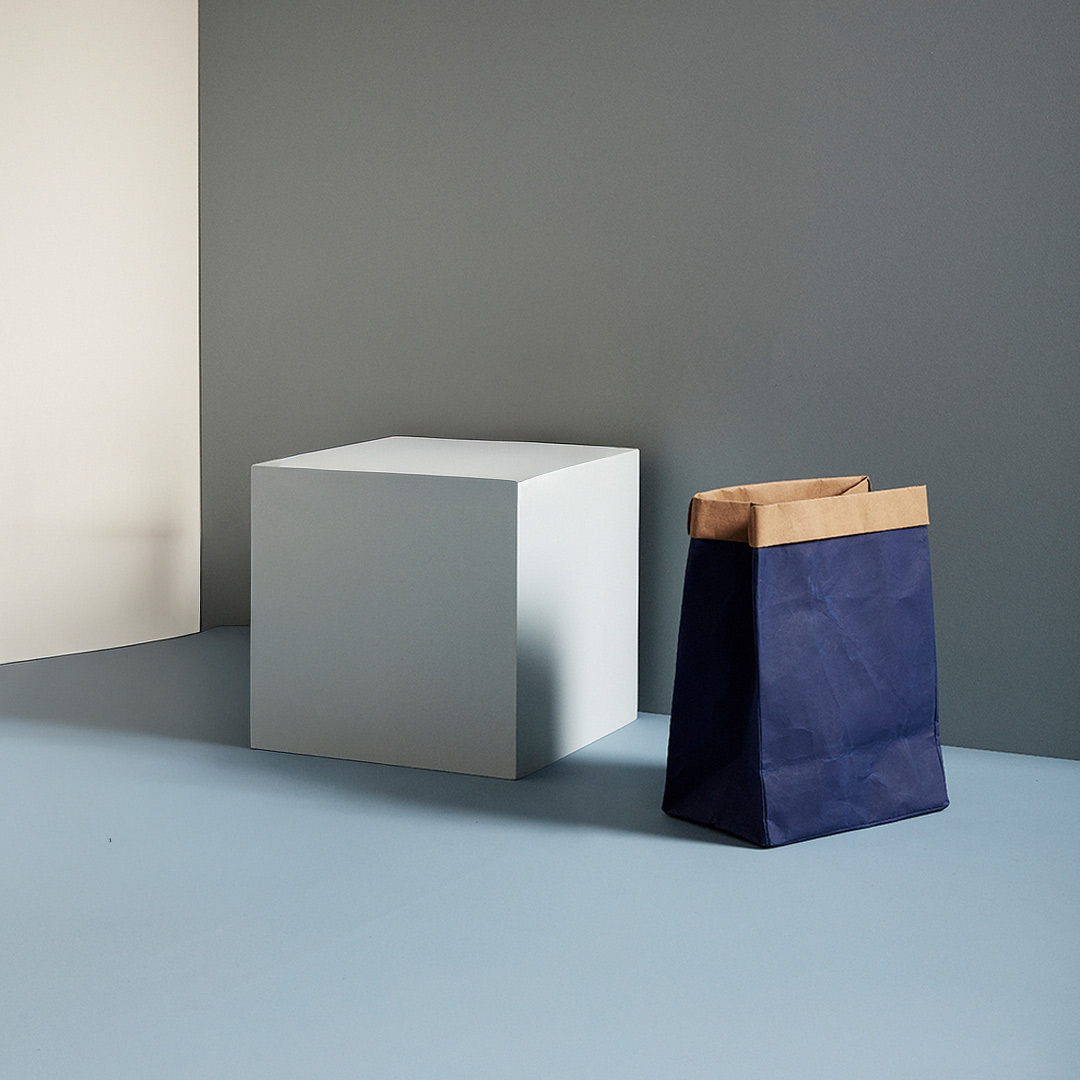 Paper basket Blue Säilytyskori 2 kpl:n setti