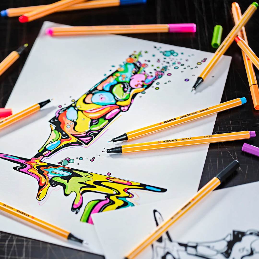 Point 88 Fineliner 8 kpl