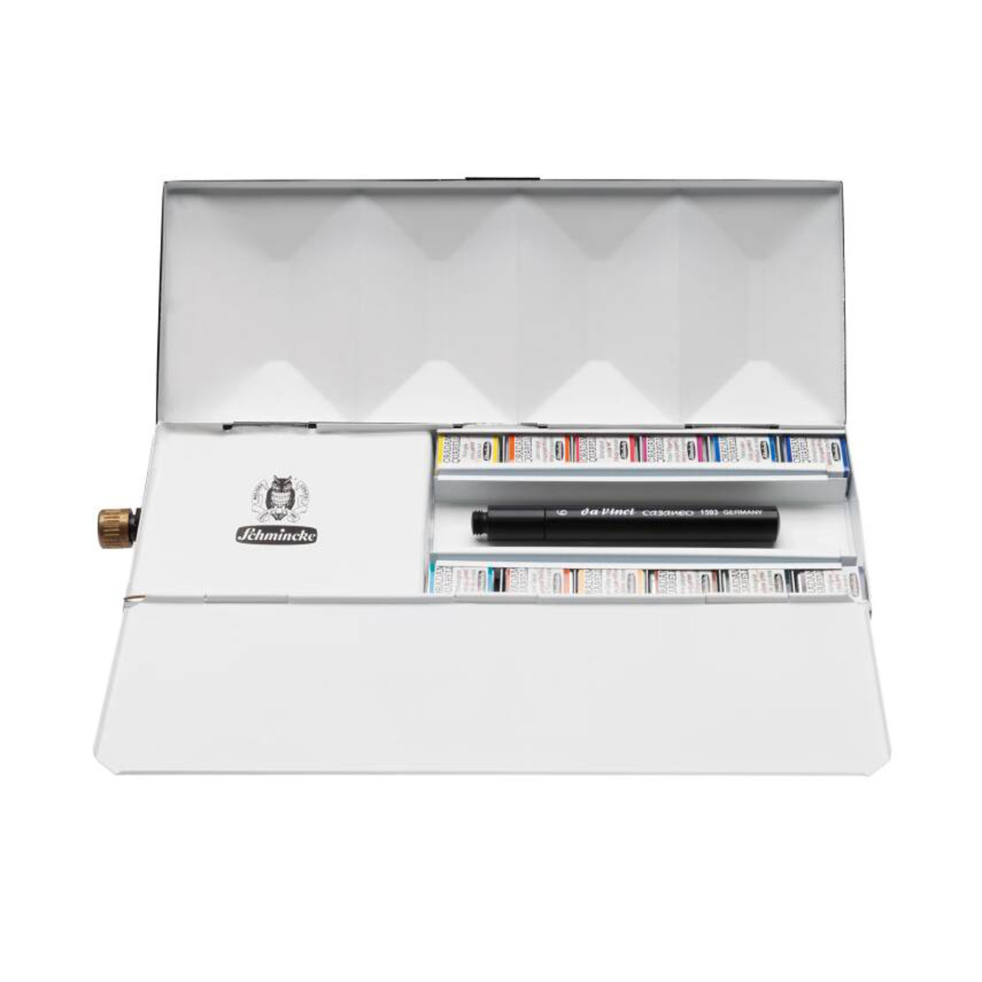 Horadam Aquarell Half Pans 12-setti + watertank