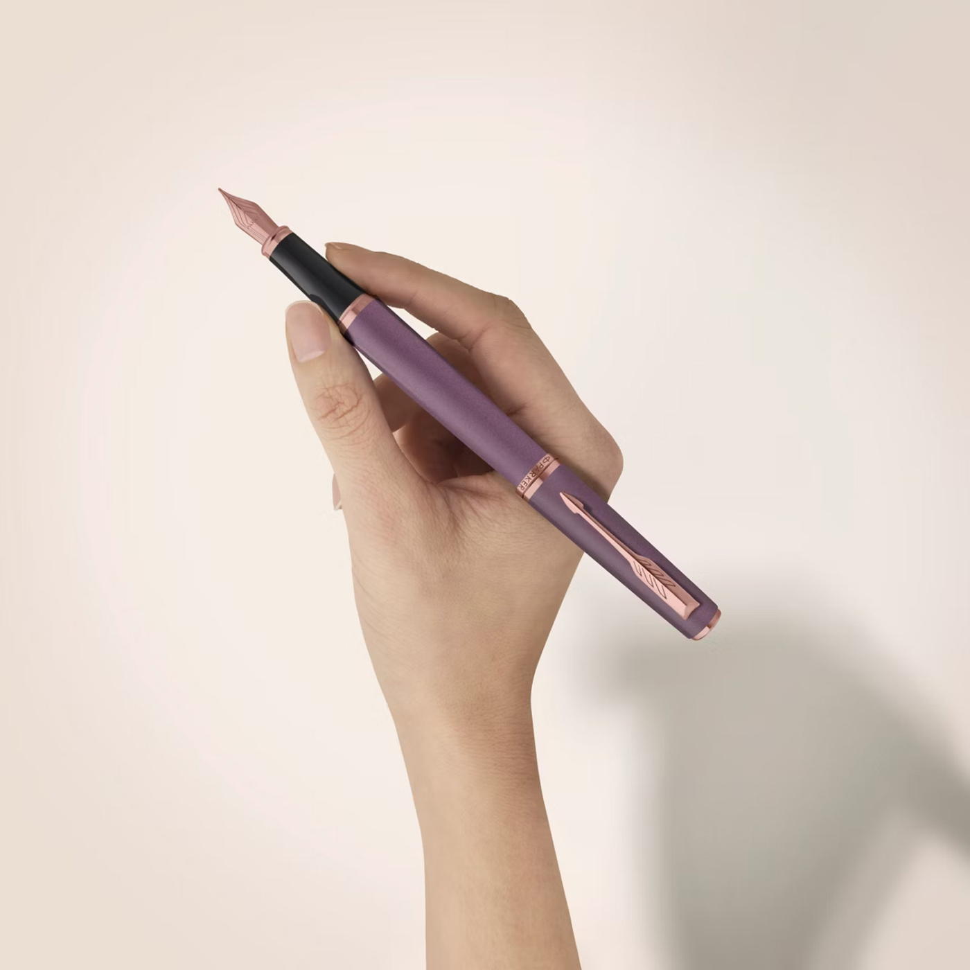 Meridian Purple/Pink Gold Täytekynä 