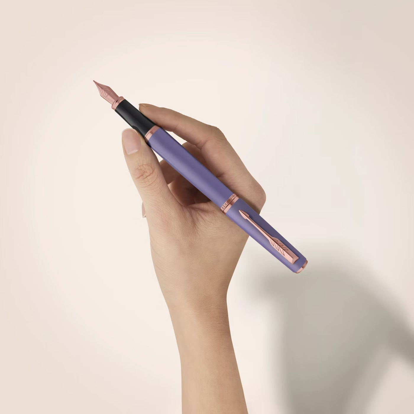 Meridian Lilac/Pink Gold Täytekynä 
