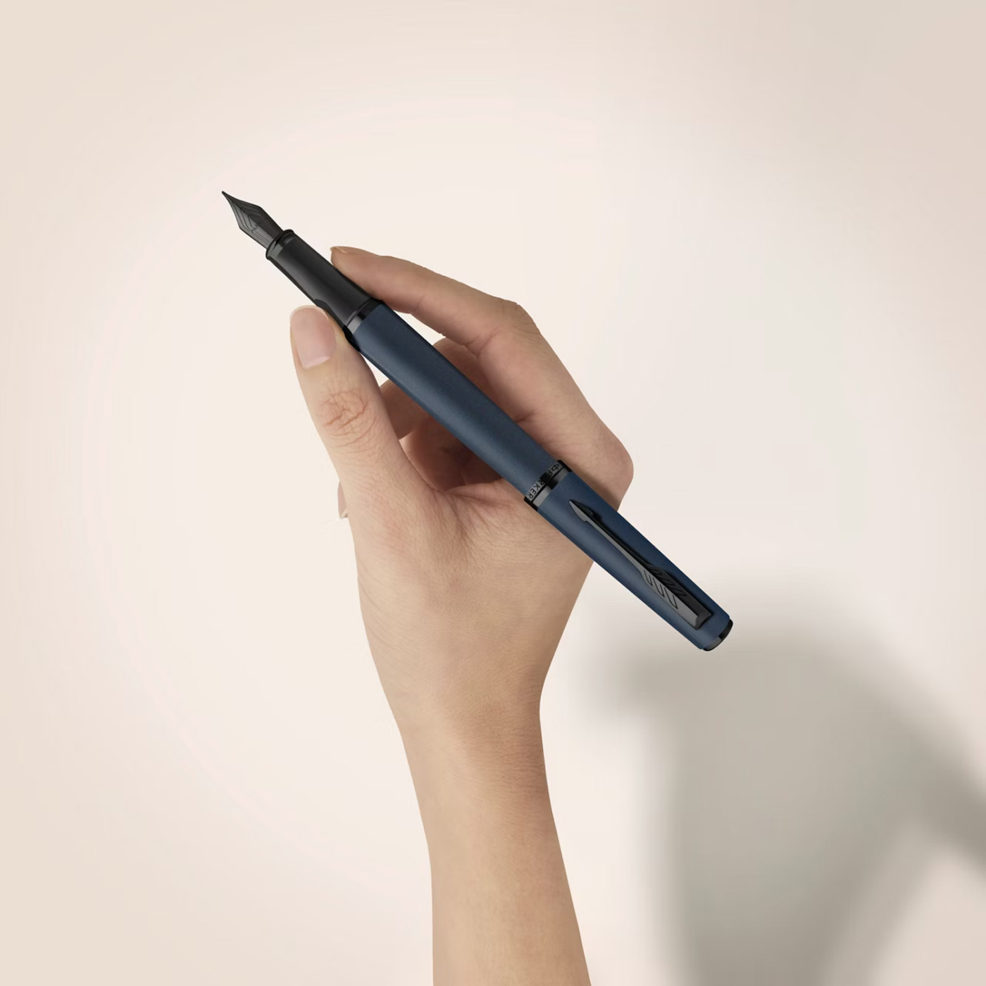 Meridian Blue/Black Täytekynä 