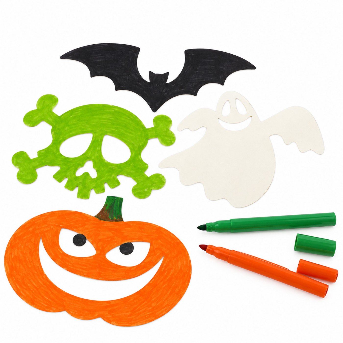 Paperihahmot Halloween 16-setti