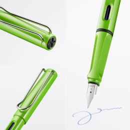 Safari Täytekynä Green ryhmässä Kynät / Fine Writing / Täytekynät @ Pen Store (100156_r)