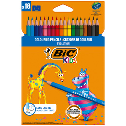 Kids Evolution Värikynät 18-setti (5 vuota+) ryhmässä Kids / Lastenkynät / Lasten värikynät @ Pen Store (100242)