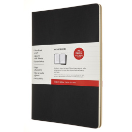 Cahier Subject A4 Musta/Kraft Ruled ryhmässä Paperit ja Lehtiöt / Kirjoitus ja muistiinpanot / Muistikirjat @ Pen Store (100338)