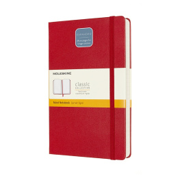 Classic Hard Cover Notebook Expanded Red ryhmässä Paperit ja Lehtiöt / Kirjoitus ja muistiinpanot / Muistikirjat @ Pen Store (100432_r)