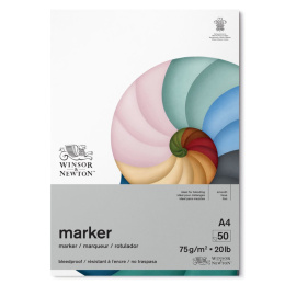 Marker-lehtiö A4 75g ryhmässä Paperit ja Lehtiöt / Taiteilijalehtiöt / Marker-lehtiöt @ Pen Store (100547)