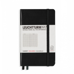 Notebook A6 Pocket Squared Black ryhmässä Paperit ja Lehtiöt / Kirjoitus ja muistiinpanot / Muistikirjat @ Pen Store (100721)