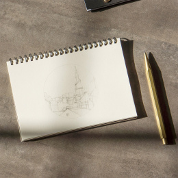 Classic Revolve Sketching Pencil 2 mm Brass ryhmässä Kynät / Taiteilijakynät / Luonnostelukynät @ Pen Store (101378)