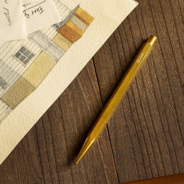 Classic Revolve Sketching Pencil 2 mm Brass ryhmässä Kynät / Taiteilijakynät / Luonnostelukynät @ Pen Store (101378)