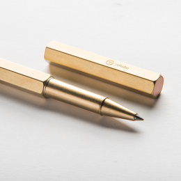 Classic Revolve Rollerball Brass ryhmässä Kynät / Fine Writing / Rollerball-kynät @ Pen Store (101380)