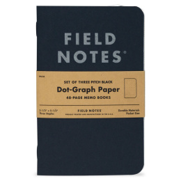 Memo Book Dotted 3-pack ryhmässä Paperit ja Lehtiöt / Kirjoitus ja muistiinpanot / Muistikirjat @ Pen Store (101429)