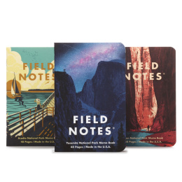 National Parks Series A 3-Pack ryhmässä Paperit ja Lehtiöt / Kirjoitus ja muistiinpanot / Vihkot ja lehtiöt @ Pen Store (101436)