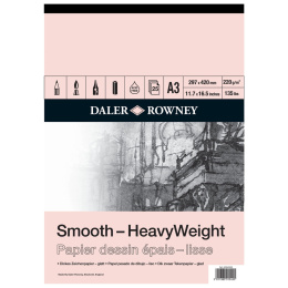 Smooth HeavyWeight A3 ryhmässä Paperit ja Lehtiöt / Taiteilijalehtiöt / Luonnos- ja piirustuslehtiöt @ Pen Store (101466)