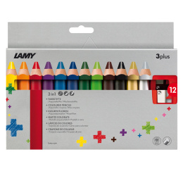 3plus Värikynät 12-setti (3 v+) ryhmässä Kids / Lastenkynät / Lasten värikynät @ Pen Store (101782)