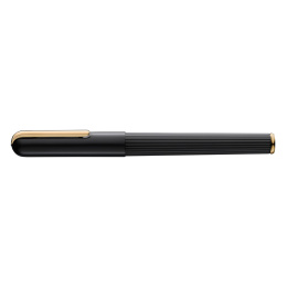 Imporium Black/Gold Fountain pen ryhmässä Kynät / Fine Writing / Täytekynät @ Pen Store (101822_r)