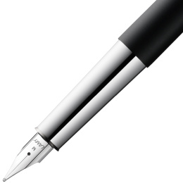 Scala Black Fountain pen ryhmässä Kynät / Fine Writing / Täytekynät @ Pen Store (101923_r)