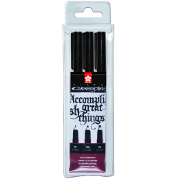 Kalligrafiakynä 3-setti ryhmässä Askartelu ja Harrastus / Kalligrafia / Kalligrafiakynät @ Pen Store (102297)