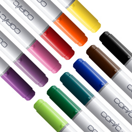 Ciao 12-setti Basic colors ryhmässä Kynät / Taiteilijakynät / Maalitussit @ Pen Store (103253)