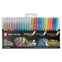 Gelly Roll Mixed 24 kpl ryhmässä Kynät / Kirjoittaminen / Geelikynät @ Pen Store (103541)