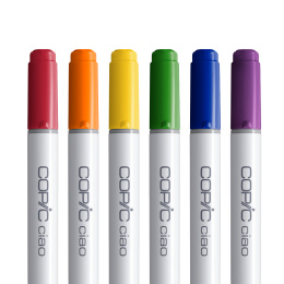Ciao 6 kpl Primary ryhmässä Kynät / Taiteilijakynät / Maalitussit @ Pen Store (103865)