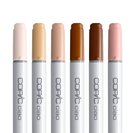 Ciao 6 kpl Portrait ryhmässä Kynät / Taiteilijakynät / Maalitussit @ Pen Store (103866) Ciao 6 kpl Portrait ryhmässä Kynät / Taiteilijakynät / Maalitussit @ Pen Store (103866)