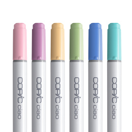 Ciao 6 kpl Pastelli ryhmässä Kynät / Taiteilijakynät / Maalitussit @ Pen Store (103867)