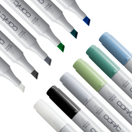 Ciao 6 kpl Sea ryhmässä Kynät / Taiteilijakynät / Maalitussit @ Pen Store (103869)