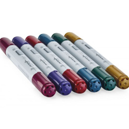 Ciao 6 kpl Jewel tones ryhmässä Kynät / Taiteilijakynät / Maalitussit @ Pen Store (103870)