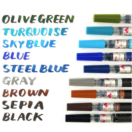 Color Brush ryhmässä Kynät / Taiteilijakynät / Sivellinkynät @ Pen Store (104448_r)