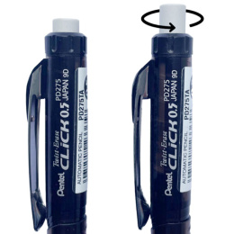 Twist-Erase Click Lyijytäytekynä, 0,5 mm ryhmässä Kynät / Kirjoittaminen / Lyijytäytekynät @ Pen Store (104529_r)