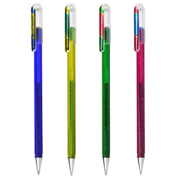 Dual Metallic Hybrid Geelikynä Limited Edition Yellow + Metallic Green ryhmässä Kynät / Kirjoittaminen / Geelikynät @ Pen Store (104632)