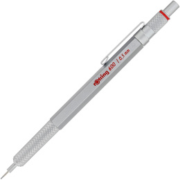 600 Lyijytäytekynä 0.5 Hopea ryhmässä Kynät / Kirjoittaminen / Lyijytäytekynät @ Pen Store (104710)