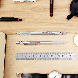 600 Lyijytäytekynä 0.5 Hopea ryhmässä Kynät / Kirjoittaminen / Lyijytäytekynät @ Pen Store (104710)