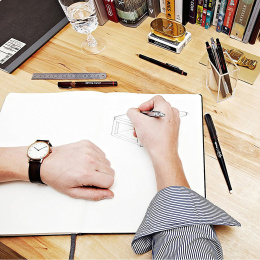 800 Lyijytäytekynä 0.7 Hopea ryhmässä Kynät / Kirjoittaminen / Lyijytäytekynät @ Pen Store (104716)