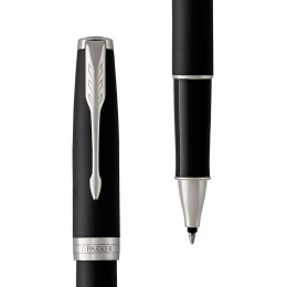 Sonnet Musta/Chrome Rollerball ryhmässä Kynät / Fine Writing / Rollerball-kynät @ Pen Store (104802)