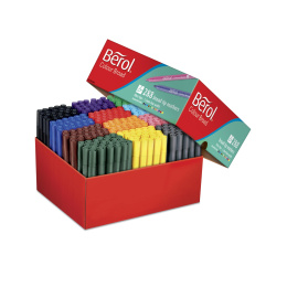 Colour Broad Tip 288 kpl (3 vuota+) ryhmässä Kids / Lastenkynät / Lasten tussit @ Pen Store (104847)