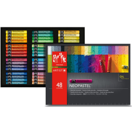 Neopastel 48-setti ryhmässä Taiteilijatarvikkeet / Liidut ja lyijyt / Pastelliliidut @ Pen Store (104929)