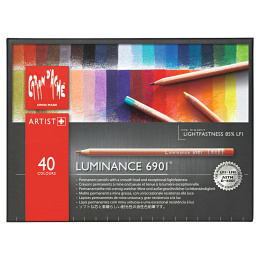 Luminance 6901 40-setti ryhmässä Kynät / Taiteilijakynät / Värikynät @ Pen Store (104930)