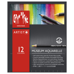Museum Aquarelle 12 kpl ryhmässä Kynät / Taiteilijakynät / Akvarellikynät @ Pen Store (104933)