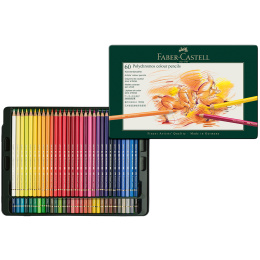 Värikynät Polychromos 60-setti ryhmässä Kynät / Taiteilijakynät / Värikynät @ Pen Store (105077)