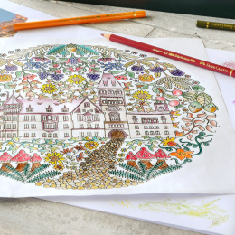 Värikynät Polychromos 60-setti ryhmässä Kynät / Taiteilijakynät / Värikynät @ Pen Store (105077)